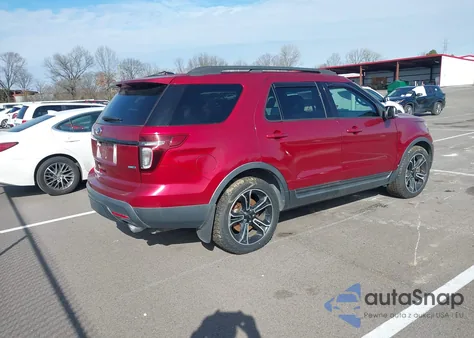 2015 Ford Explorer Sport from USA, damaged, VIN 1FM5K8GT5FGA01090